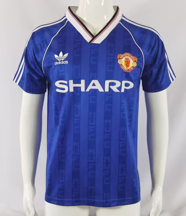 retro jersey United retro home soccer jerseys 1988 maglia calcio maillot football camis