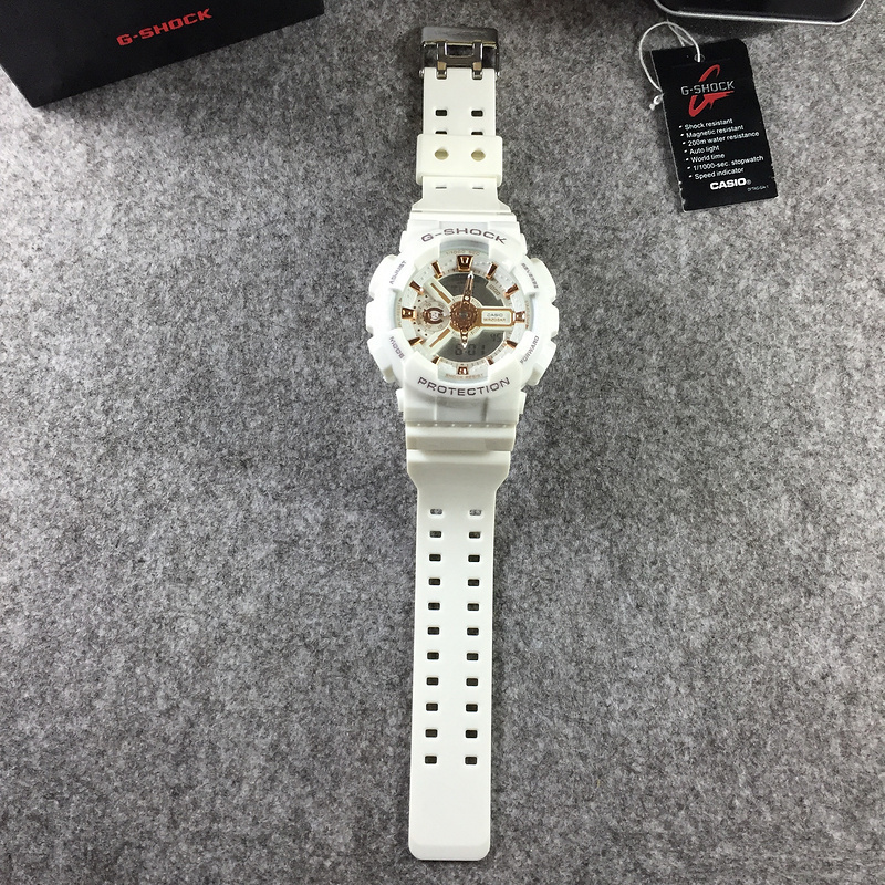 g shock original Casio G Shock Watch G SHOCK white and goldB79E