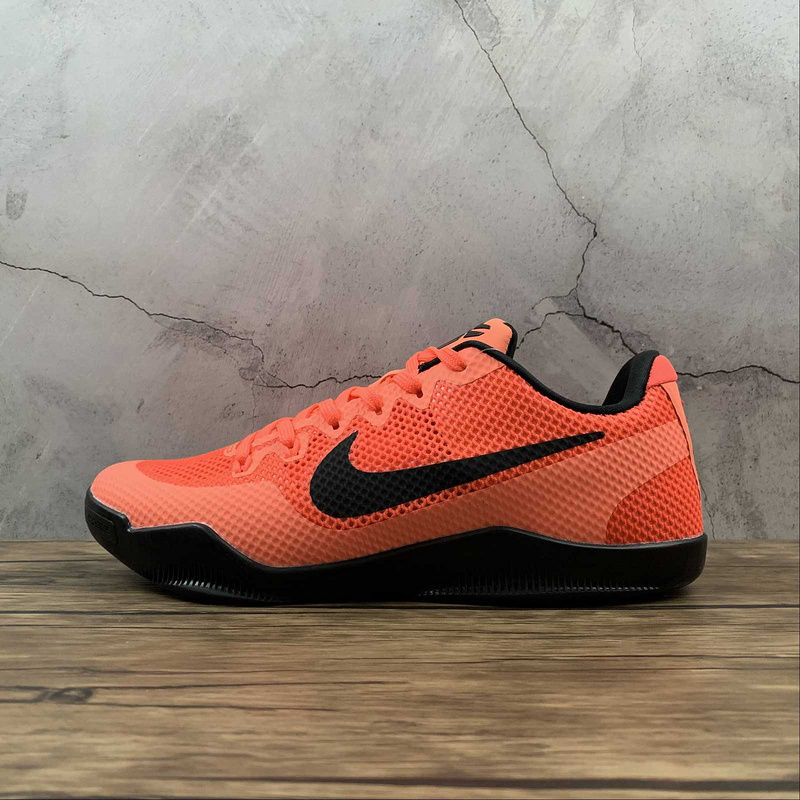 kobe 320 836183 806 KOBE 11 EM BARCELONA BRIGHT MANGO BLACK BRIGHT CRIMSON MAN 40 46 4E28