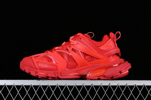 triple s 500 W3AD56060 BA LEN CIAGA TRACK SNEAKER TESS S.GOMMA RES BI ALV TIS EFF NUBUK TIS E