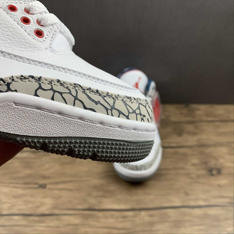 jordan 3 460 854262 106 AIR JORDAN 3 RETRO OG 2016 WHITE WHITE TRUE BLUE MAN 40 47.... 3D1D