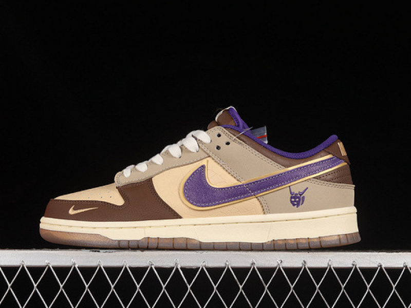 dunk 330 DQ5009 268 DUNK LOW PREMIUM SETSUBUN WHITE ONYX COURT PURPLE KHAKI UNSIZE 36 47.5 2D