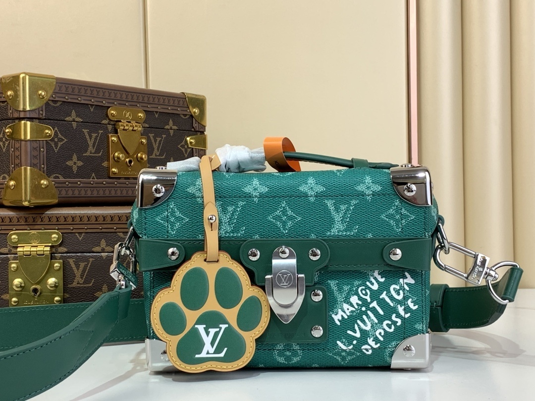 LV-Handbags M12686 Green flower(3098)