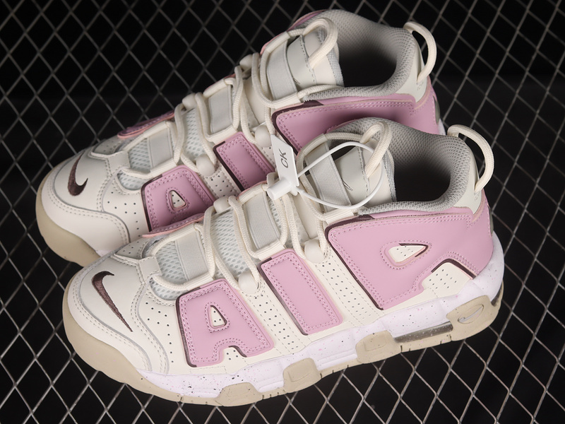 uptempo 360 DM1023 001 IR MORE UPTEMPO GS WHITE PINK LIGHT IRON ORE WOMAN 36 40 4009