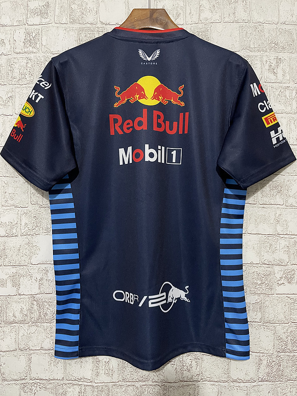 mercedes RedBull 2024 F1 1 blue shirtA438