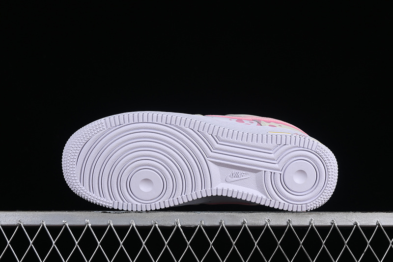 air force 1 320 DV2920 123 AIR FORCE 1 07 LOW WHITE PINK YELLOW WOMAN 35.5 42 895E