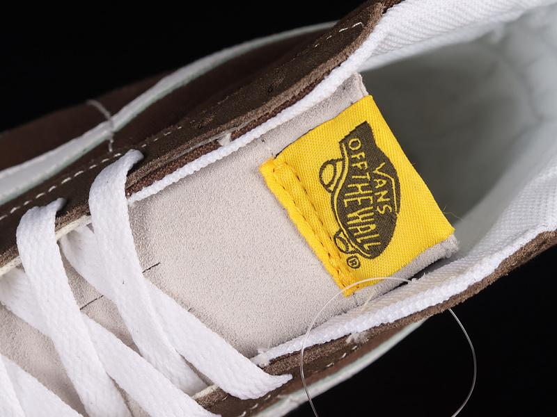 [VN0A5EE3B76]-[UA SK8-HI REISSUE VR3 LX BUTTERNUT DARK BROWN∕WHITE∕DARK BROWN]-[...(9A87)