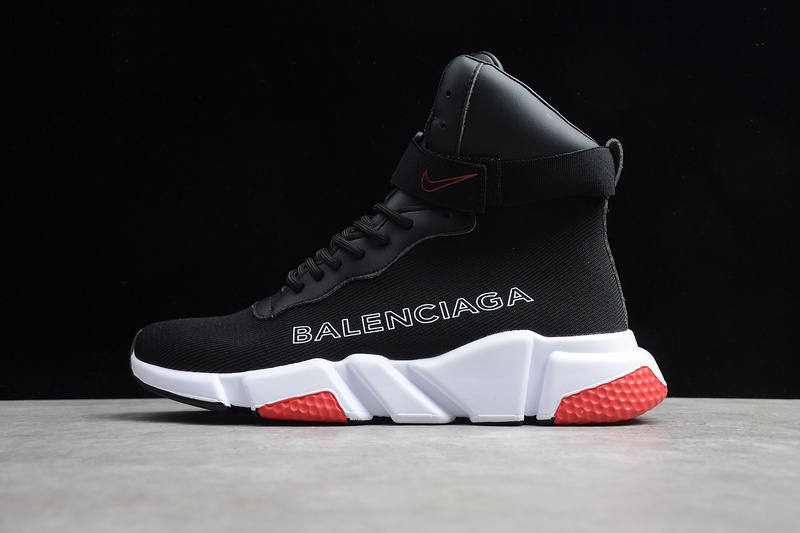 triple s 300 ECBA609459E TRIPLE S SNEAKER BLACK WHITE RED WOMAN 36 39 MAN 40 45 F48B