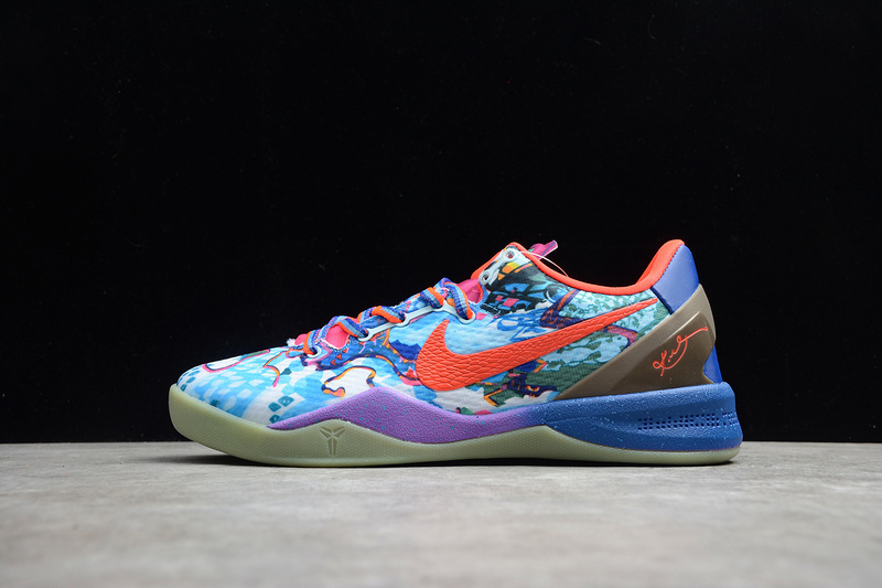 kobe 360 635438 800 KOBE 8 SYSTEM PREMIUM WHAT THE KOBE MULTI COLOR MULTI COLOR MAN 40 46 899