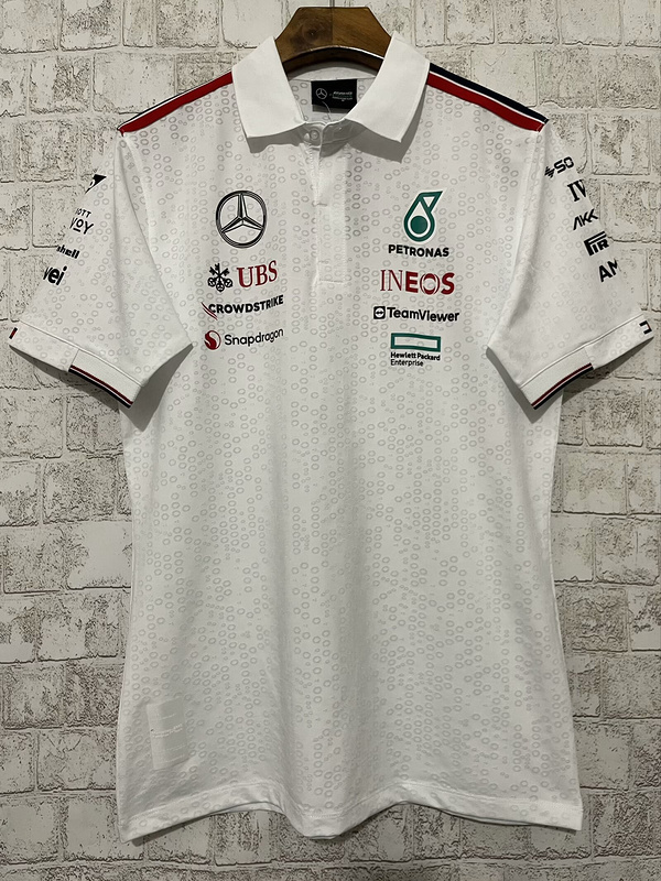 mercedes Mercedes 2024 F1 white POLO178F