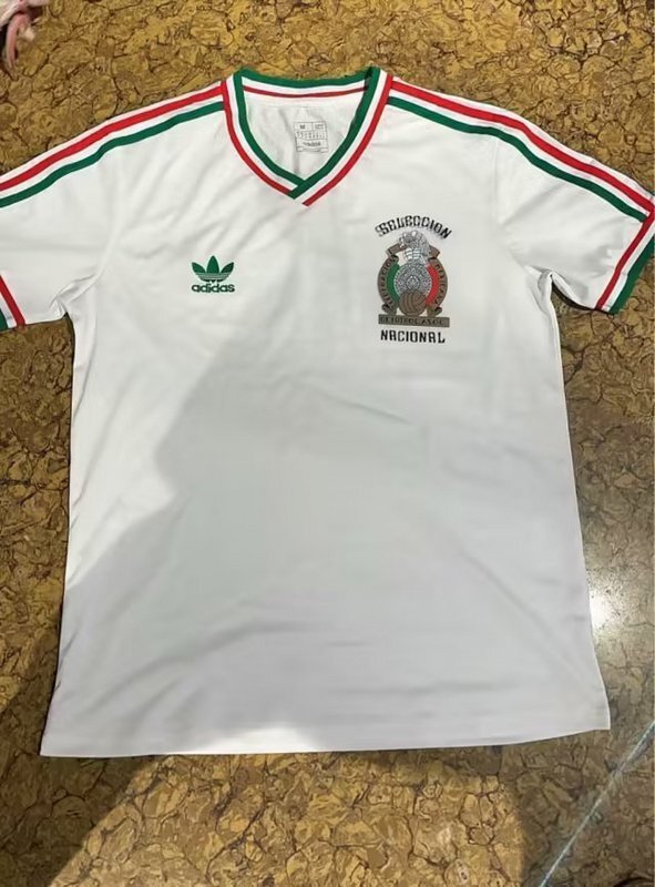 retro jersey Mexico retro soccer jerseys 1985 maglia calcio maillot football camisetas