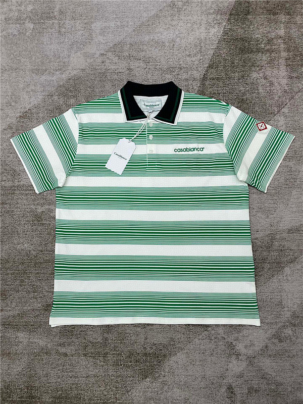CASABLANCA Clothes CASABLANCA Polo Shirt Top Version(2919)