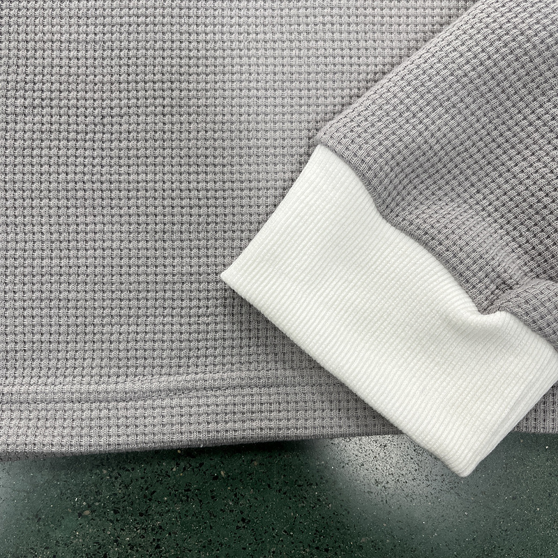 trapstar 89 ALCATRAZ WAFFLE LONGSLEVE Grey 6551