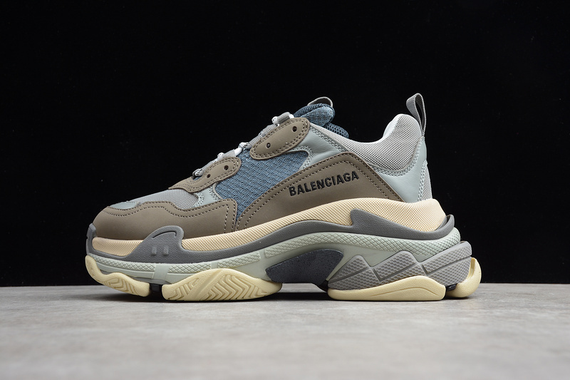 BALENCIAGA TRIPLE S 【470】[ECBA700320H]-[GZ TESS.S.GOMMA SNEAKER GREY∕BEIGE]-[WOMAN︰35-39]-[MAN