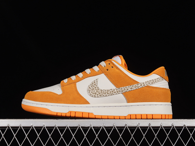 dunk 300 DR0156 800 DUNK LOW AS SAFARI SWOOSH KUMQUAT LIGHT BONE DARK DRIFTWOOD UNISEX 36 47.