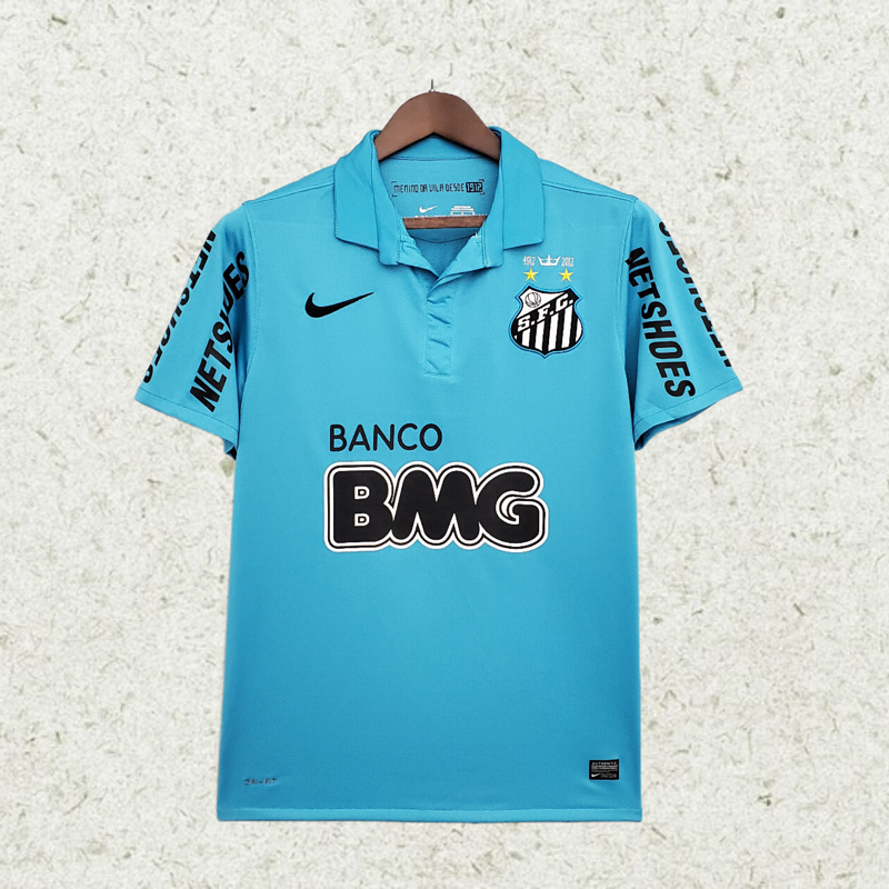 Retro 12∕13 Santos away soccer jerseys Camiseta de fútbol Football Shirt(0yupoo camisas de time