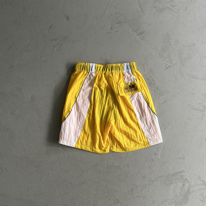 goat 165 Alcatraz Sun Rain Shorts White Yellow7C93