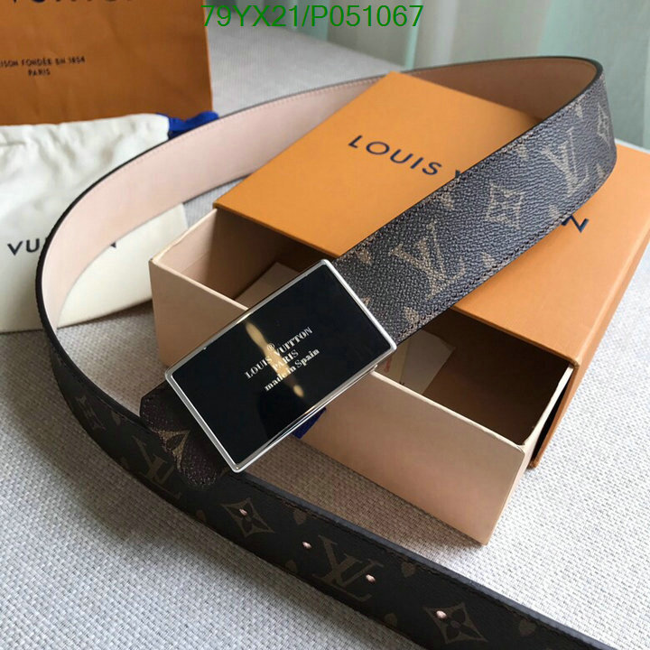 gucci belt Louis Vuitton Designer Belt Code P051067CF38