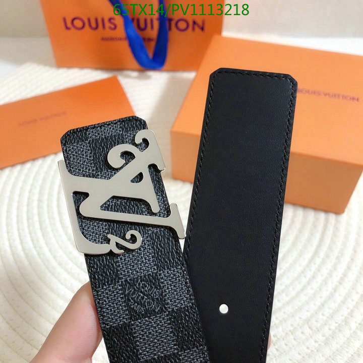 gucci belt Louis Vuitton brand Belt Code PV1113218A41F