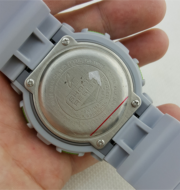 g shock original Casio.G Shock.GA110TS Light Gray554F