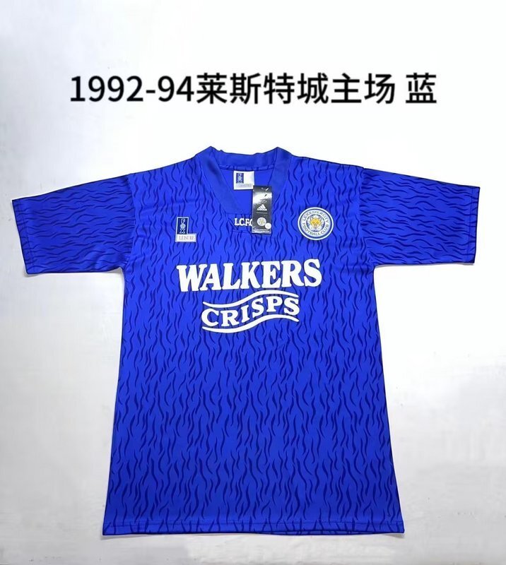 retro jersey Leicester retro jerseys 1992 maglia calcio maillot football camisetas futb