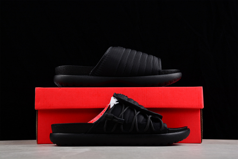 Sandal 【220】[DC1457-101]-[ASUNA 2 SLIDES BLACK∕BLACK∕BLACK]-[WOMAN︰36-39]-[MAN︰40-45] D7