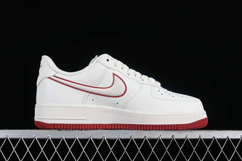 air force 1 280 KK1256 658 AIR FORCE 1 07 LOW OFF WHITE RED WOMAN 36 39 MAN 40 45 58C9