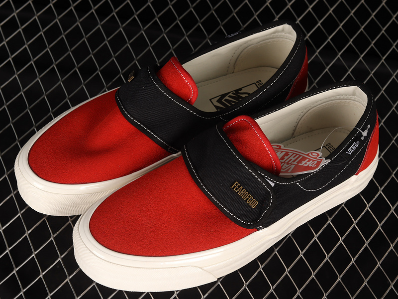 [VN0A3J9FPQR]-[FEAR OF FOG X SLIP-ON 47 V DX COLLECTION 2 RED∕BLACK∕WHITE]-[WOMA...(C461)