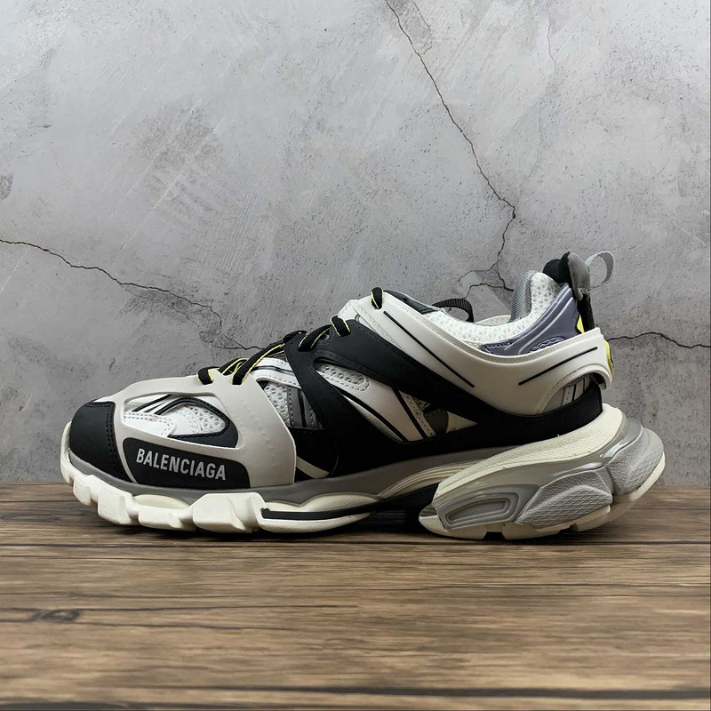 BALENCIAGA TRACK 【580】[BA﹡LEN﹡CIAGA TRACK 3.0 SNEAKER BLACK∕LIGHT GREY∕WHITE]-[WOMAN︰36-39]-[M