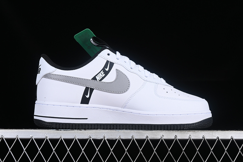 air force 1 280 CT4683 100 AIR FORCE 1 07 LOW KSA WHITE BLACK REFLECT SILVER WOMAN 36 39 MAN