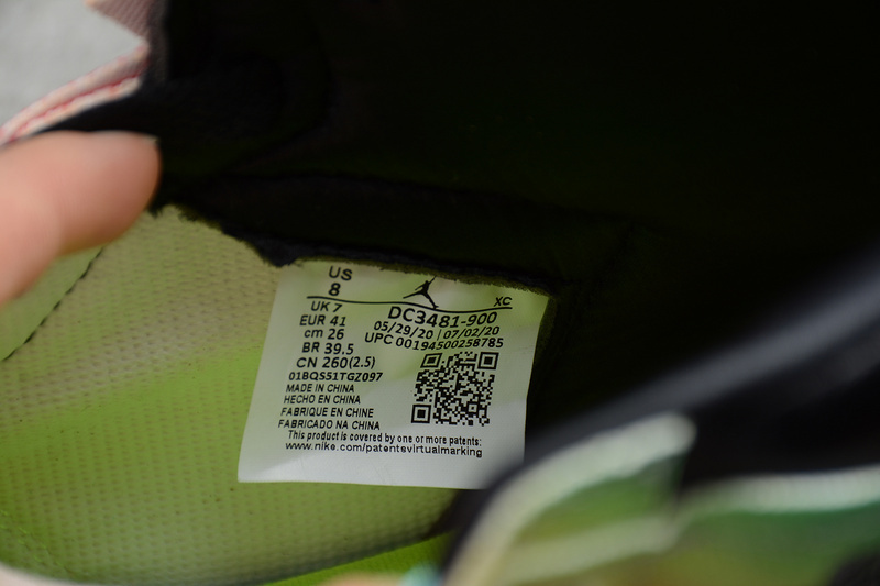 jordan 1 460 DC3481 900 J BALVIN X AIR JORDAN 1 HIGH OG MULTI COLOR BLACK PINK FOAM UNISEX 36