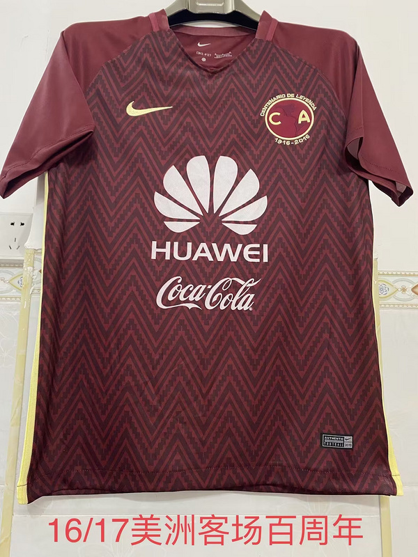 vintage Cheap CA America retro soccer jerseys 2016 maglia calcio maillot football camis