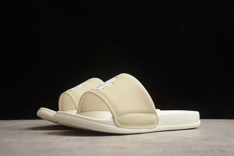 Sandal 【120】[32SHH2111-07B-12]-[BASEBALL LEAGUE SLIPPERS WHITE∕BROWN]-[WOMAN︰36-39]-[MA
