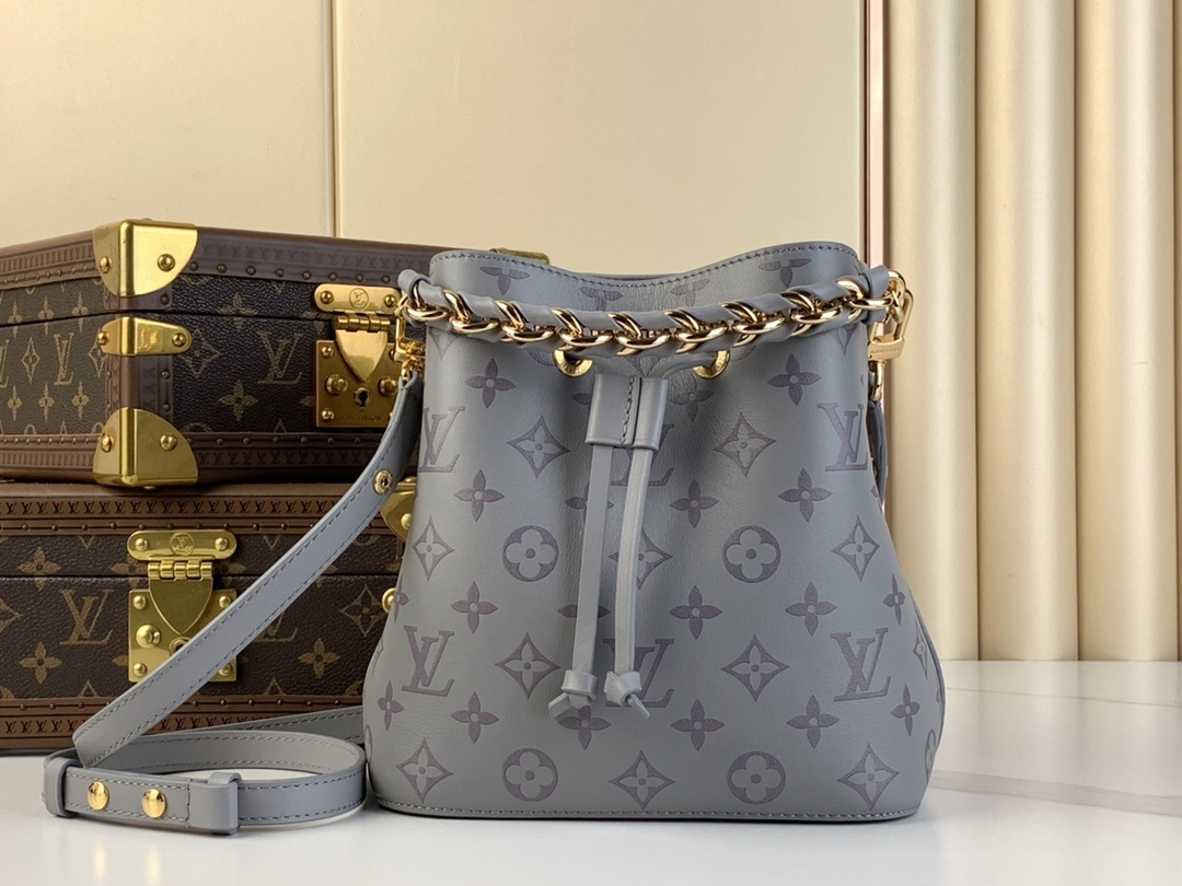LV-Handbags m12749 Grey (silk screen)(5270)