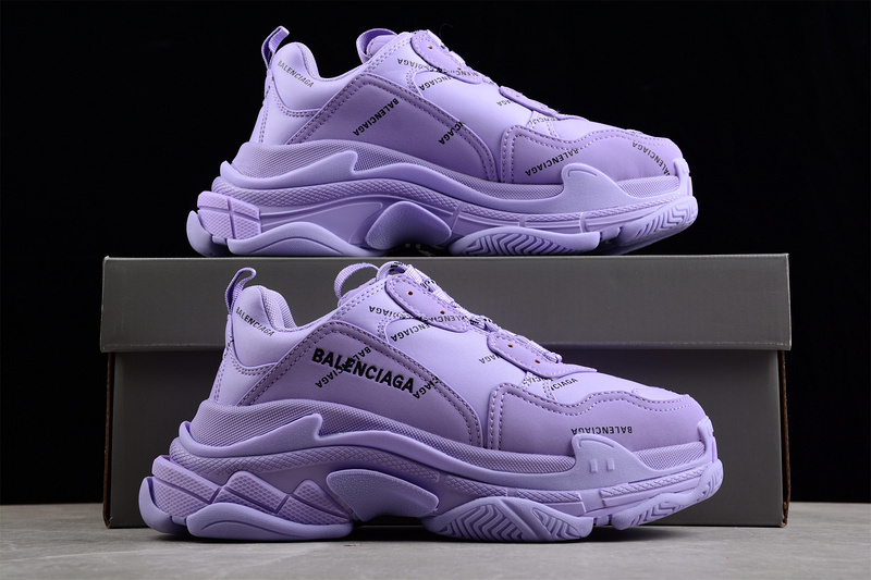 BALENCIAGA TRIPLE S 【470】[W2BR12055]-[BA﹡LEN﹡CIAGA TRIPLE S SNEAKERS PURPLE∕PURPLE∕BLACK]-[WOM