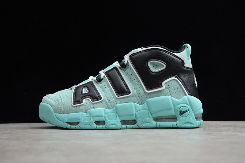 uptempo 340 CN8118 400 AIR MORE UPTEMPO GS GREEN BLACK WHITE WOMAN 36 39 MAN 40 45 A36C