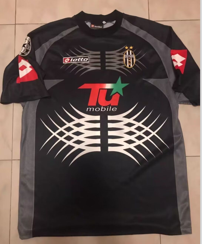 vintage JVT BUffon retro GK jerseys 2001 Sets maglia calcio maillot football camisetas