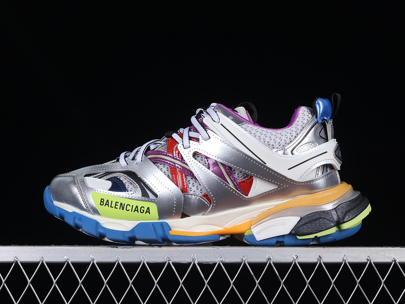 BALENCIAGA TRACK 【500】[W2FSA8123]-[VG BA﹡LEN﹡CIAGA TRACK TESS S.GOMMA SNEAKERS SILVER∕MULTI-CO