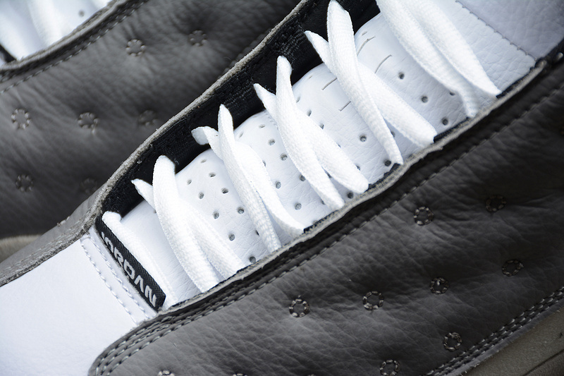 【360】[414571-016]-[AIR JORDAN 13 RETRO ATMOSPHERE GREY∕BLACK-WHITE-UNIVERSITY Raj 13