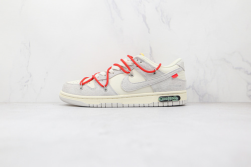 dunk 360 DJ0950 118 OW X SB DUNK LOW LOT 33 OF 50 SAIL NEUTRAL GREY CHILE RED UNSIEX 36 46 68