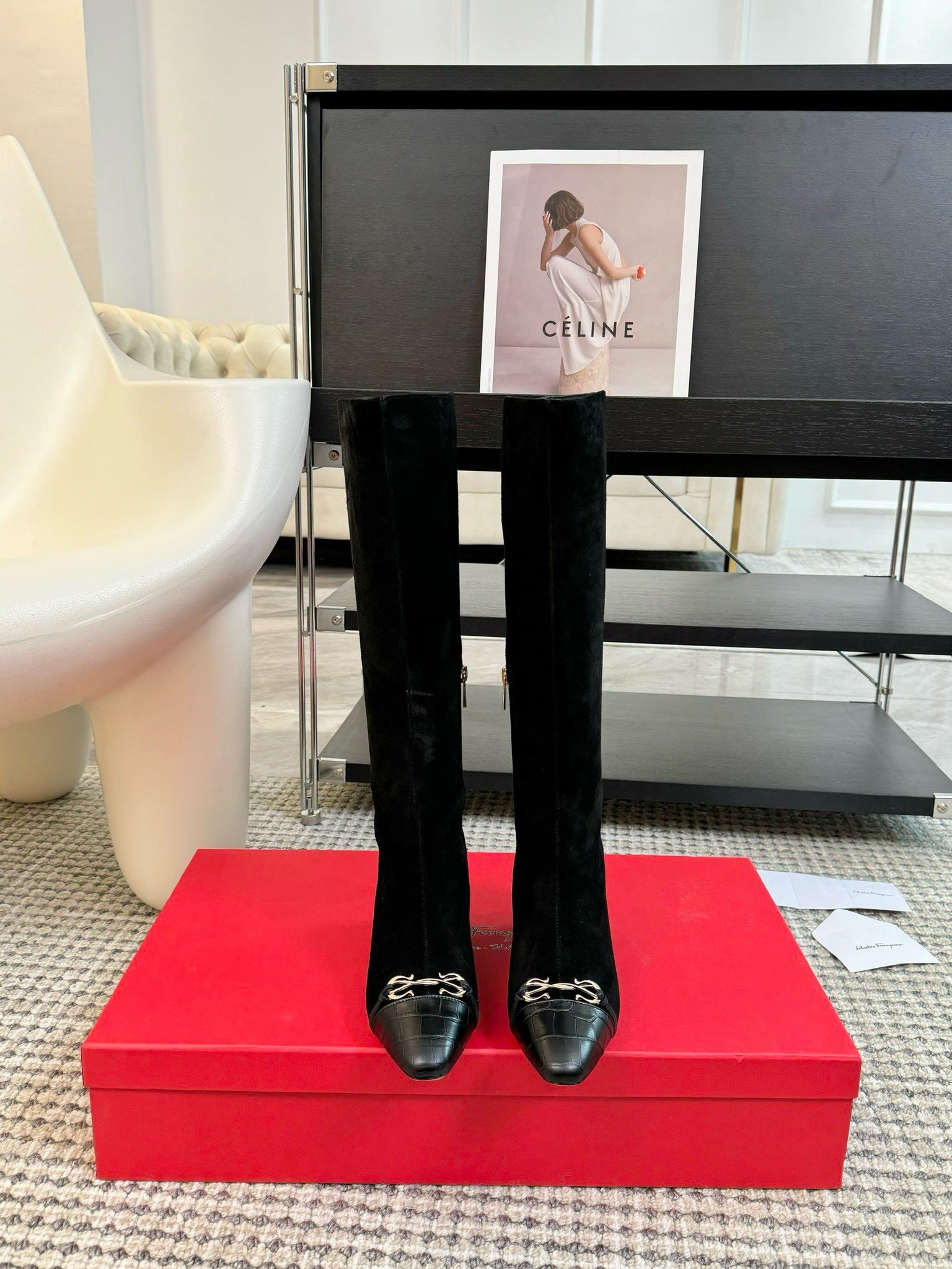 Ferragamo shoes Salvatore Ferragamo shoes size︰eu34-41 4CM 321628E(30E0)