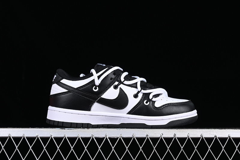 dunk 300 DD1391 100 DUNK LOW WHITE BLACK WOMAN 36 39 MAN 40 45 CEB2