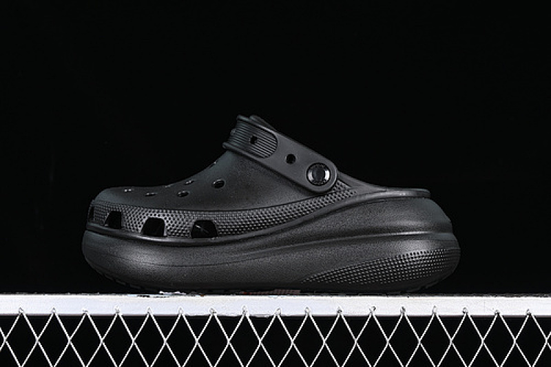 Sandal 【220】[CROCS DUAL USE BEACH HOLE SHOES BLACK]-[WOMAN︰34-40] 504C