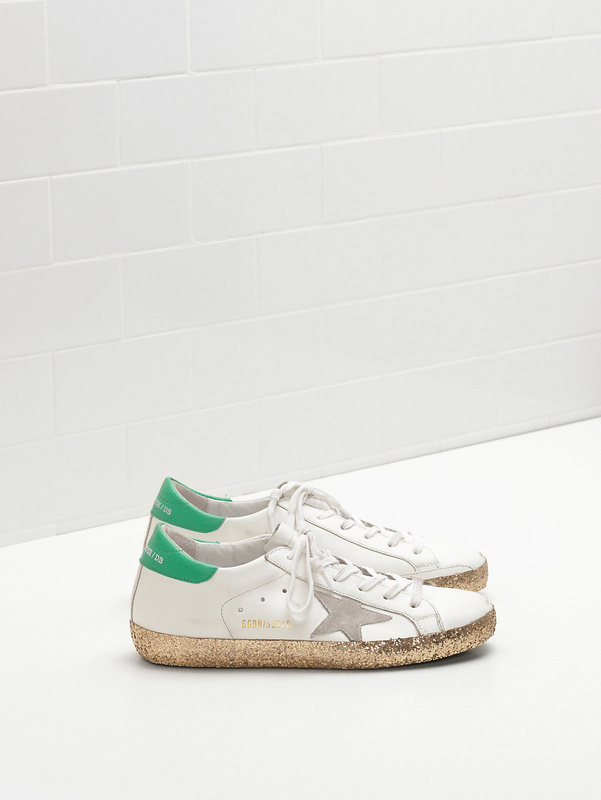 golden goose SUPERSTAR Sneakers G31WS590.D53 Upper In Calf Leather Suede Star Leather Heel Ta