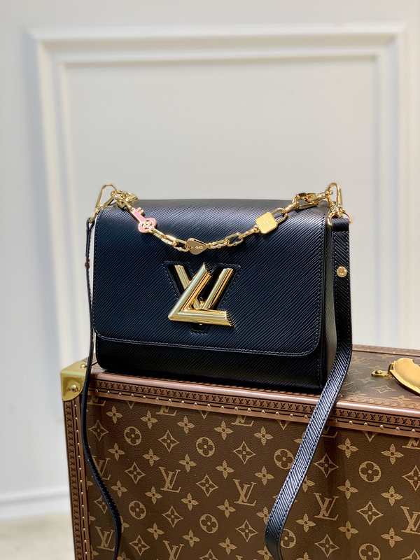 shoulder bag Louis Vuitton twist black 2022s14AA
