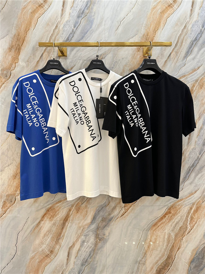 Dolce & Gabbana Clothes D﹡lce & Gabbana T Shirt Top Version C471