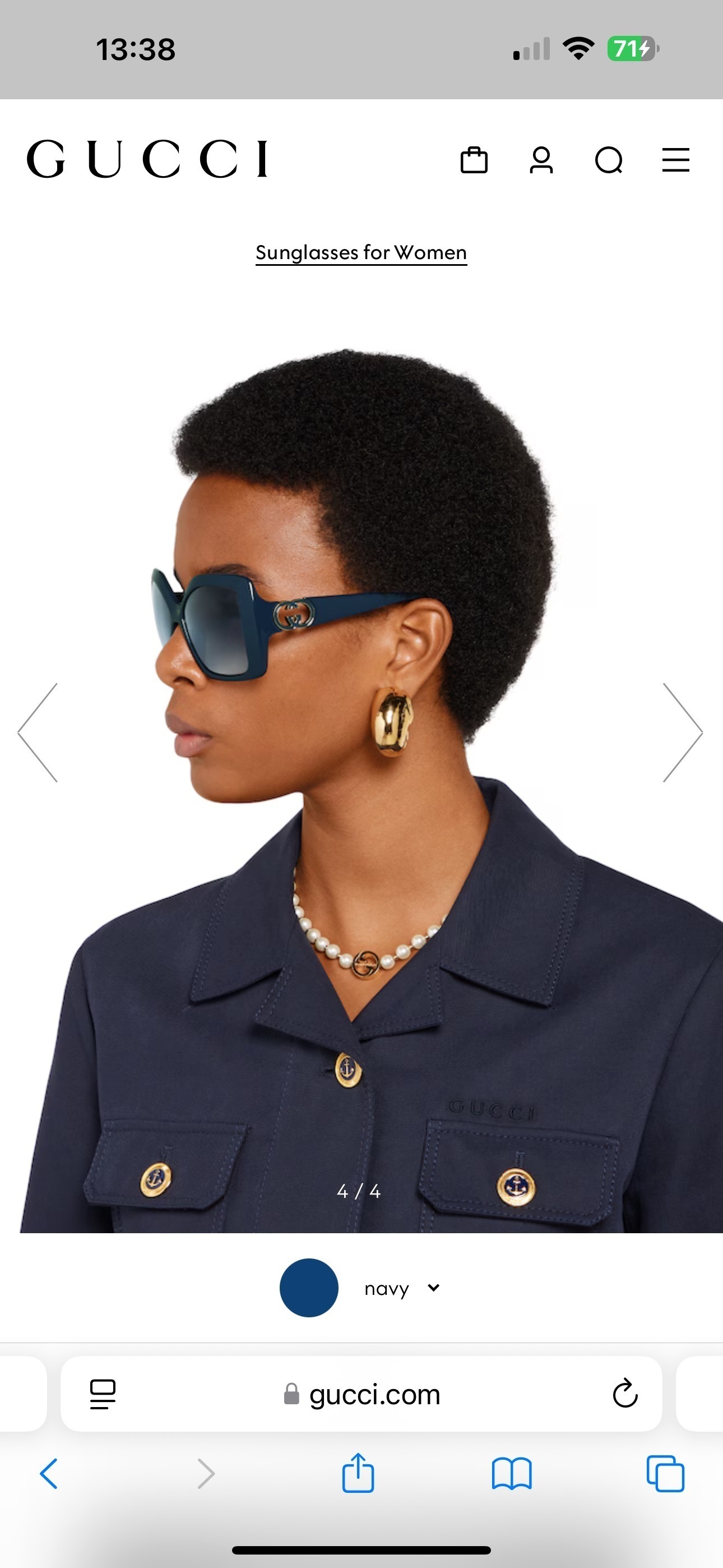 Gucci glasses -GUCCI 0019