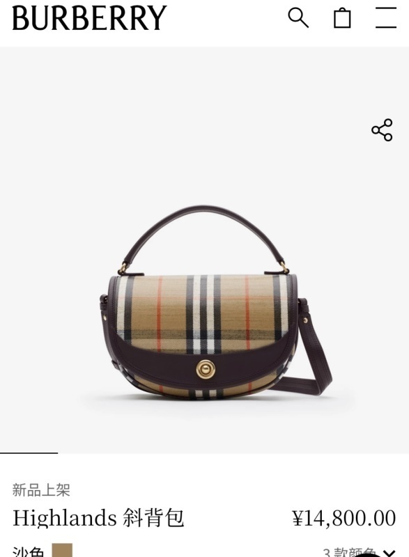 BURBERR Bag -BURBERRY 02916F4A