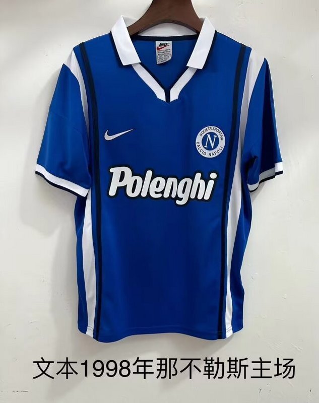 vintage Napoli retro soccer jersey 1998 maglia calcio maillot football camisetas futbol