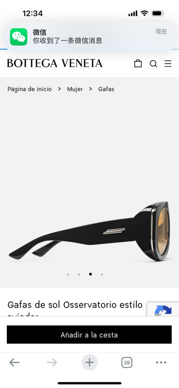 Bottega Veneta glasses -BV 00270806